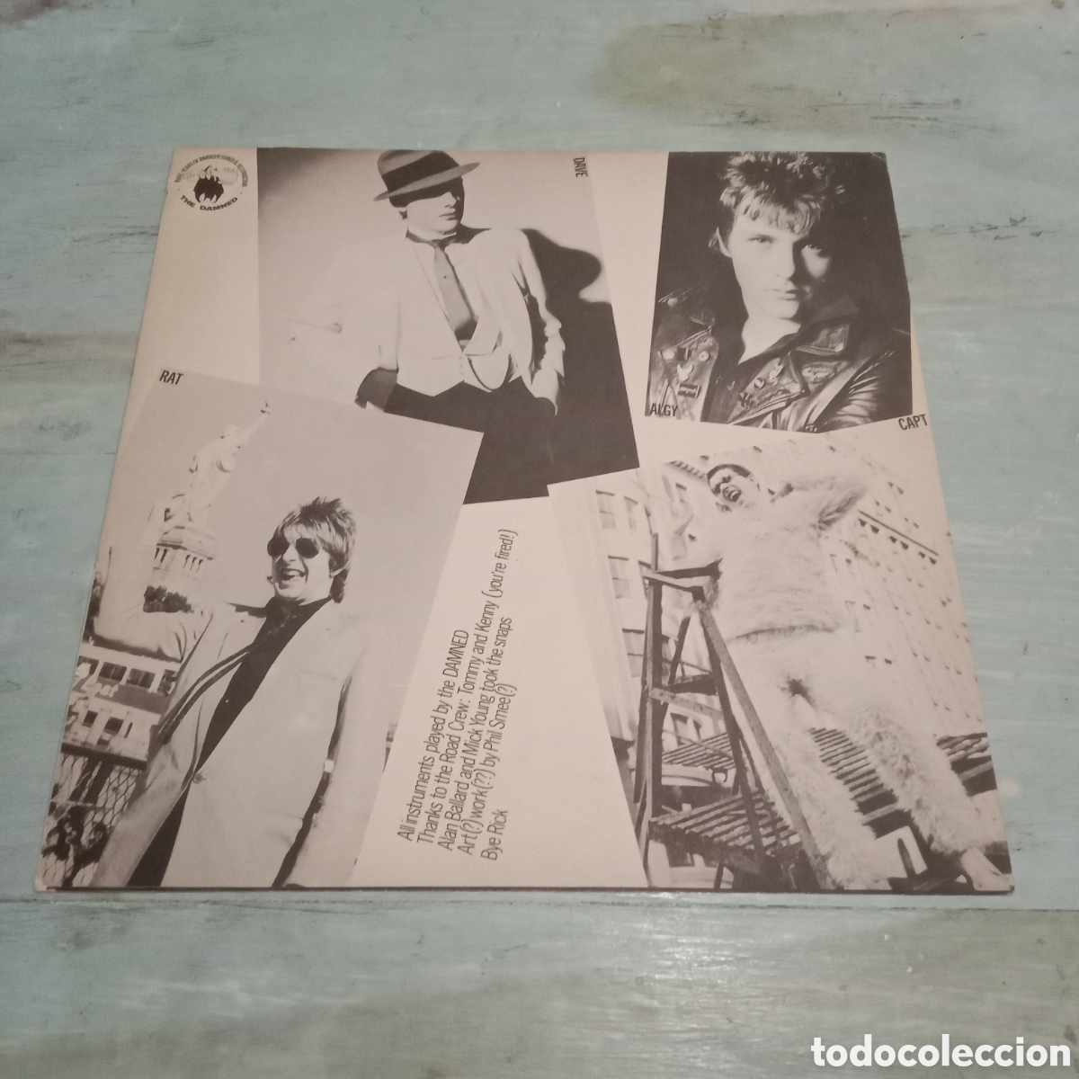 Discos de vinilo: THE DANMED - MACHINE GUN ETIQUETTE - LP - Foto 6