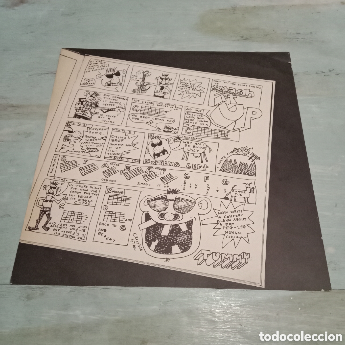 Discos de vinilo: THE DANMED - MACHINE GUN ETIQUETTE - LP - Foto 7