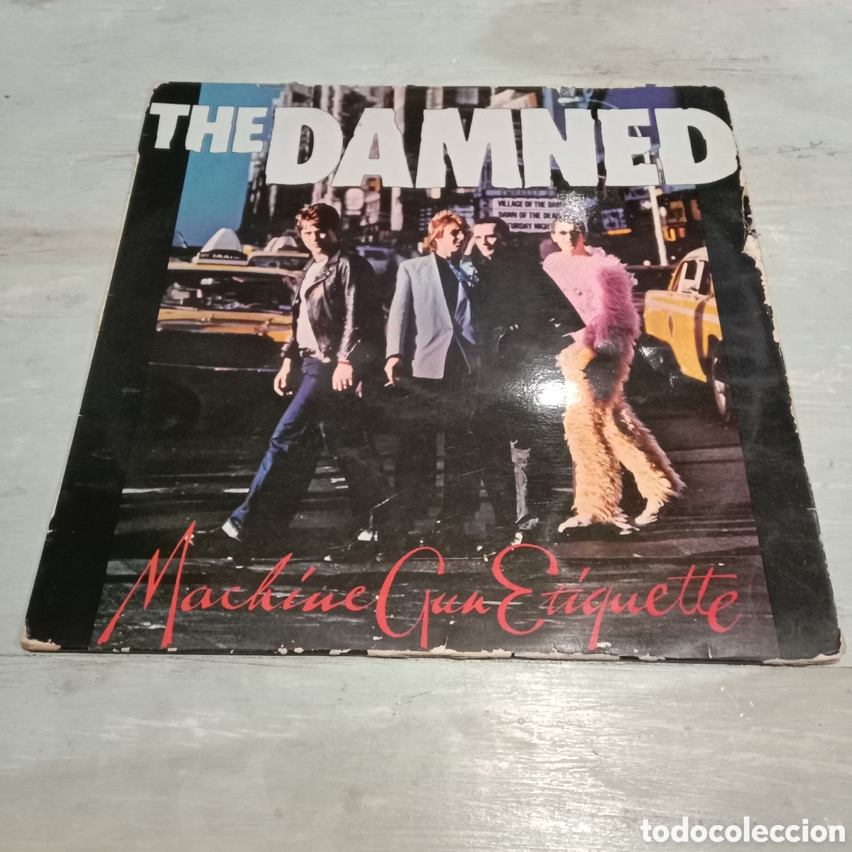 Discos de vinilo: THE DANMED - MACHINE GUN ETIQUETTE - LP - Foto 1