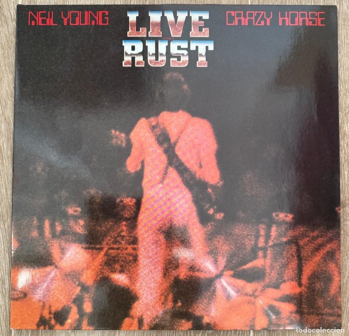 Discos de vinilo: neil young double 33t live rust - Foto 1