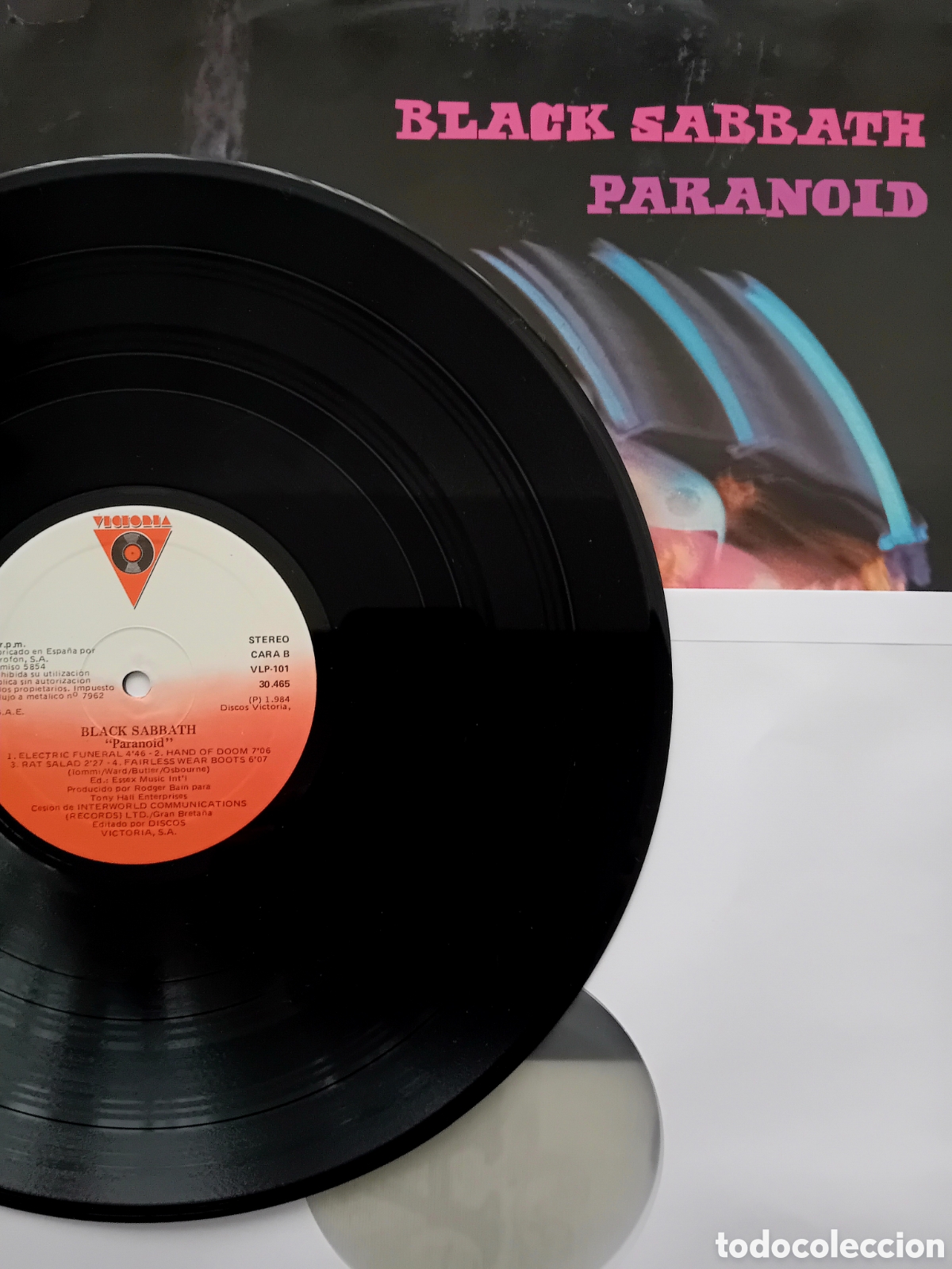 Discos de vinilo: BLACK SABBATH. PARANOID. 1984. - Foto 5