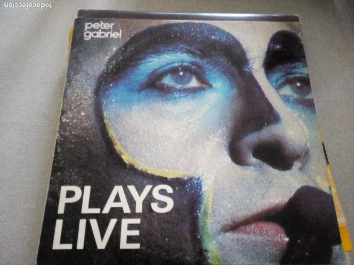 Discos de vinilo: PETER GABRIEL PLAYS LIVE 2XLPS SPAIN 1983