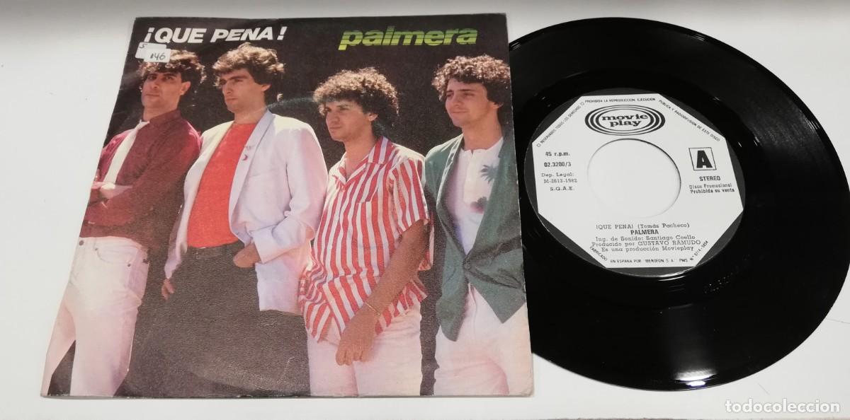 Discos de vinilo: SCO105-Palmera - Que Pena (7&rdquo;, Single, Promo) - Foto 1