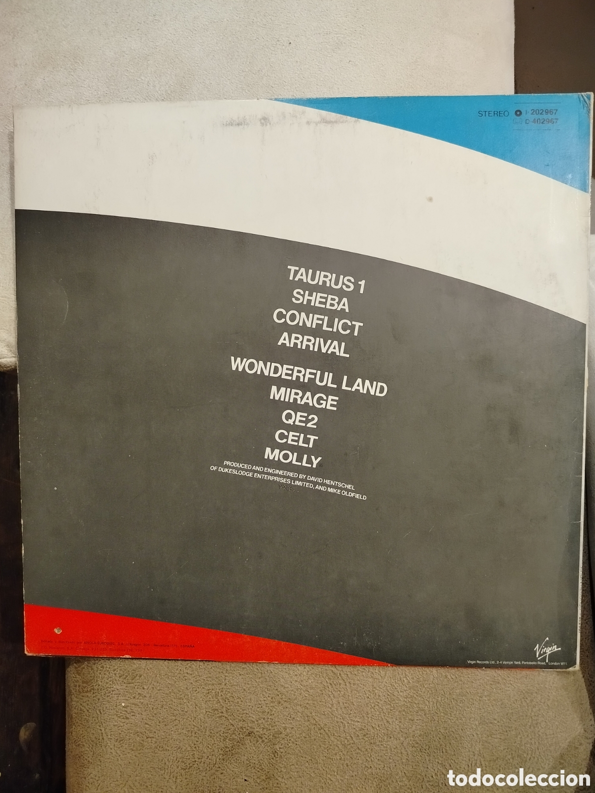 Discos de vinilo: Mike Oldfield LP QE2 - Foto 2