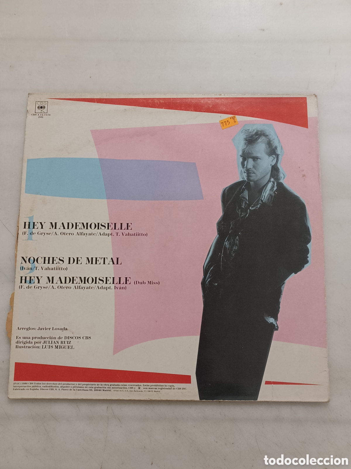 Discos de vinilo: Lp vinilo hey! Mademoiselle! - Foto 2