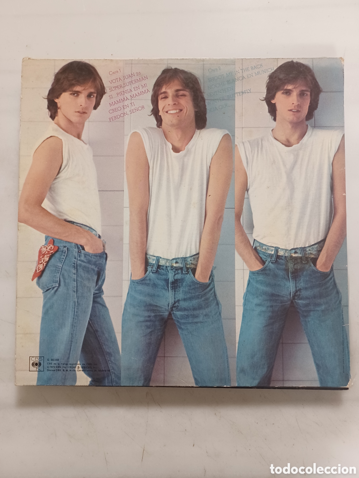 Discos de vinilo: Lp vinilo Miguel bose chicas!! 1985 - Foto 2