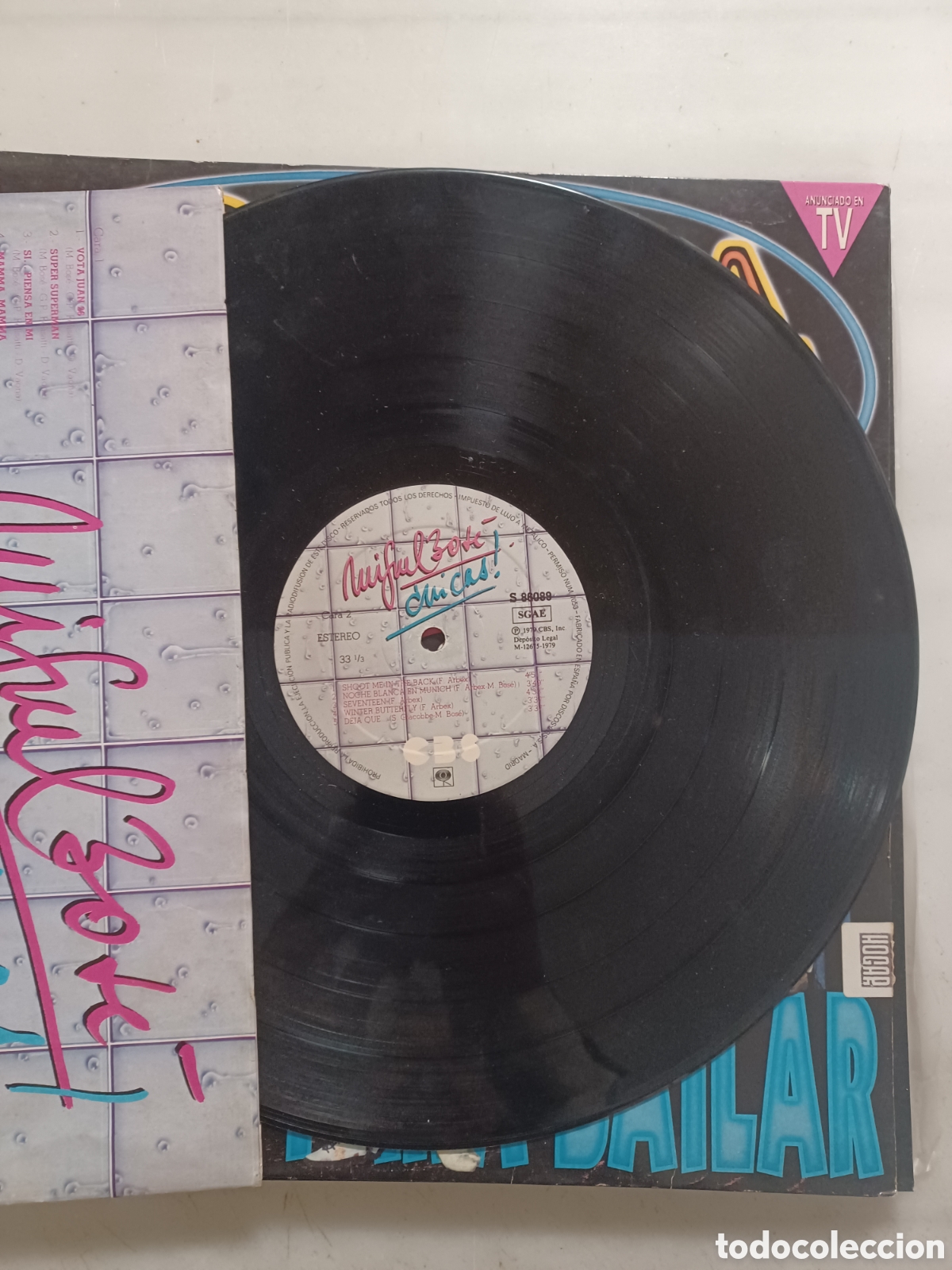 Discos de vinilo: Lp vinilo Miguel bose chicas!! 1985 - Foto 4