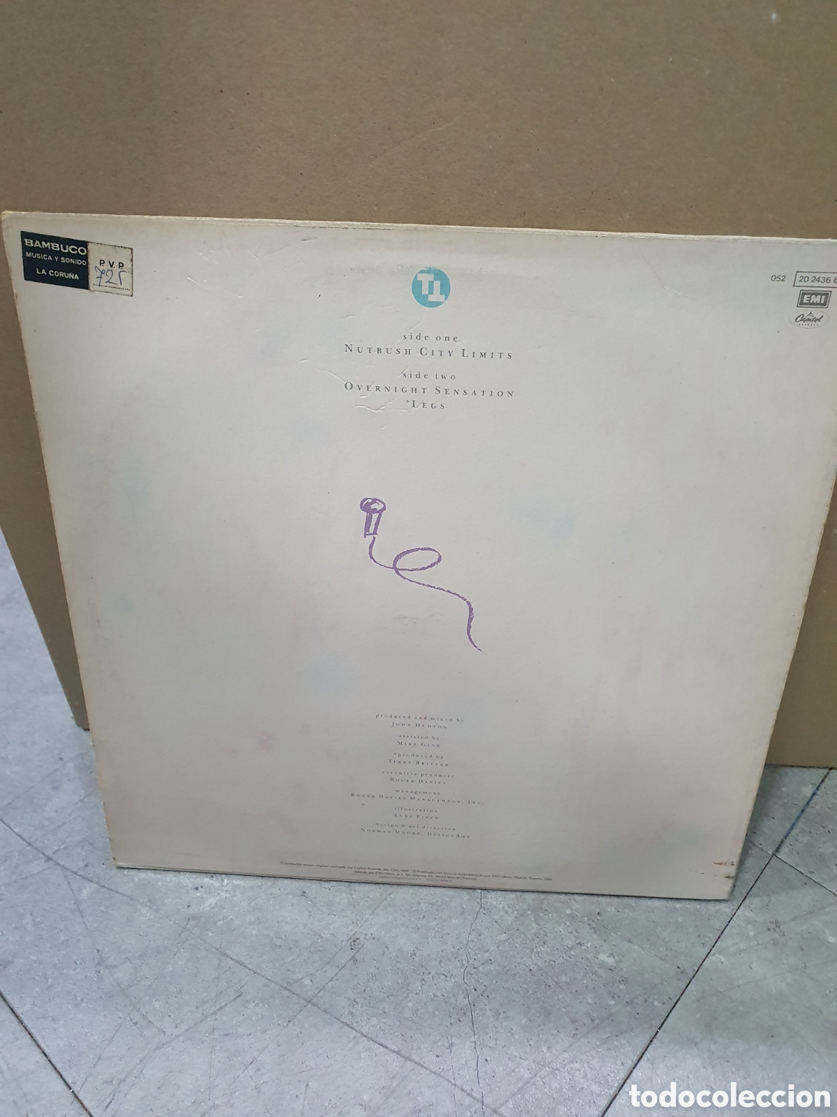 Discos de vinilo: Maxi single. Tina Turner. Live. - Foto 2