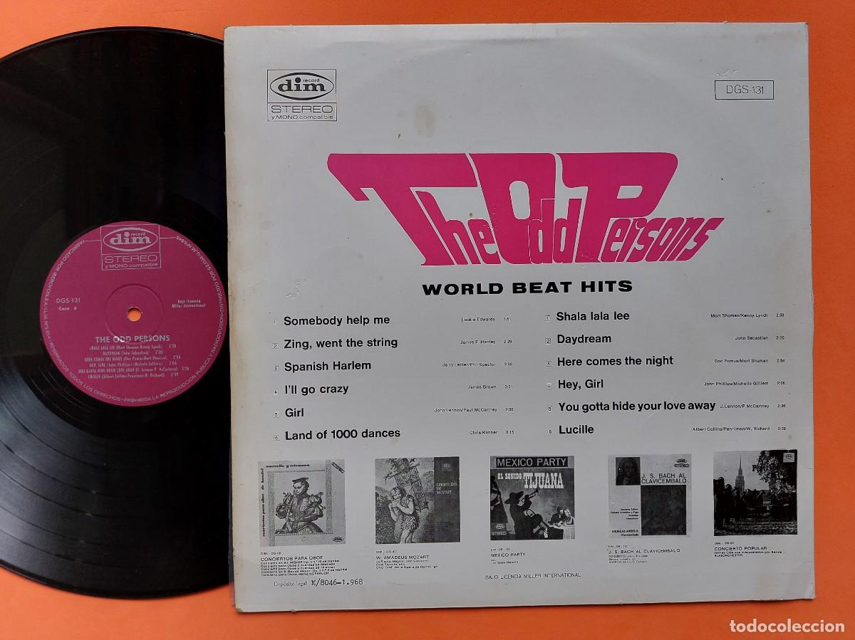 Discos de vinilo: THE ODD PERSONS - LP Spain 1&ordf; EDICI&Oacute;N - MINT * DIM 1968 - Foto 2