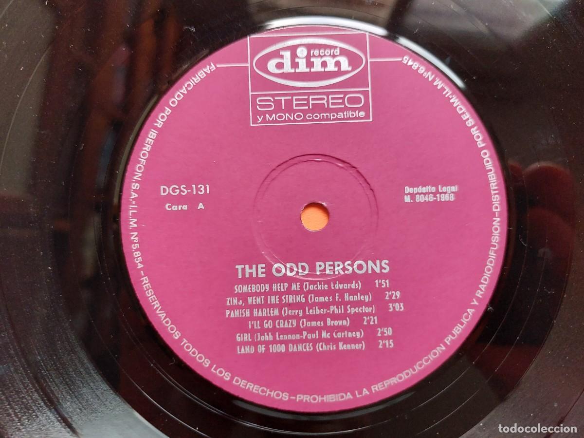 Discos de vinilo: THE ODD PERSONS - LP Spain 1&ordf; EDICI&Oacute;N - MINT * DIM 1968 - Foto 3