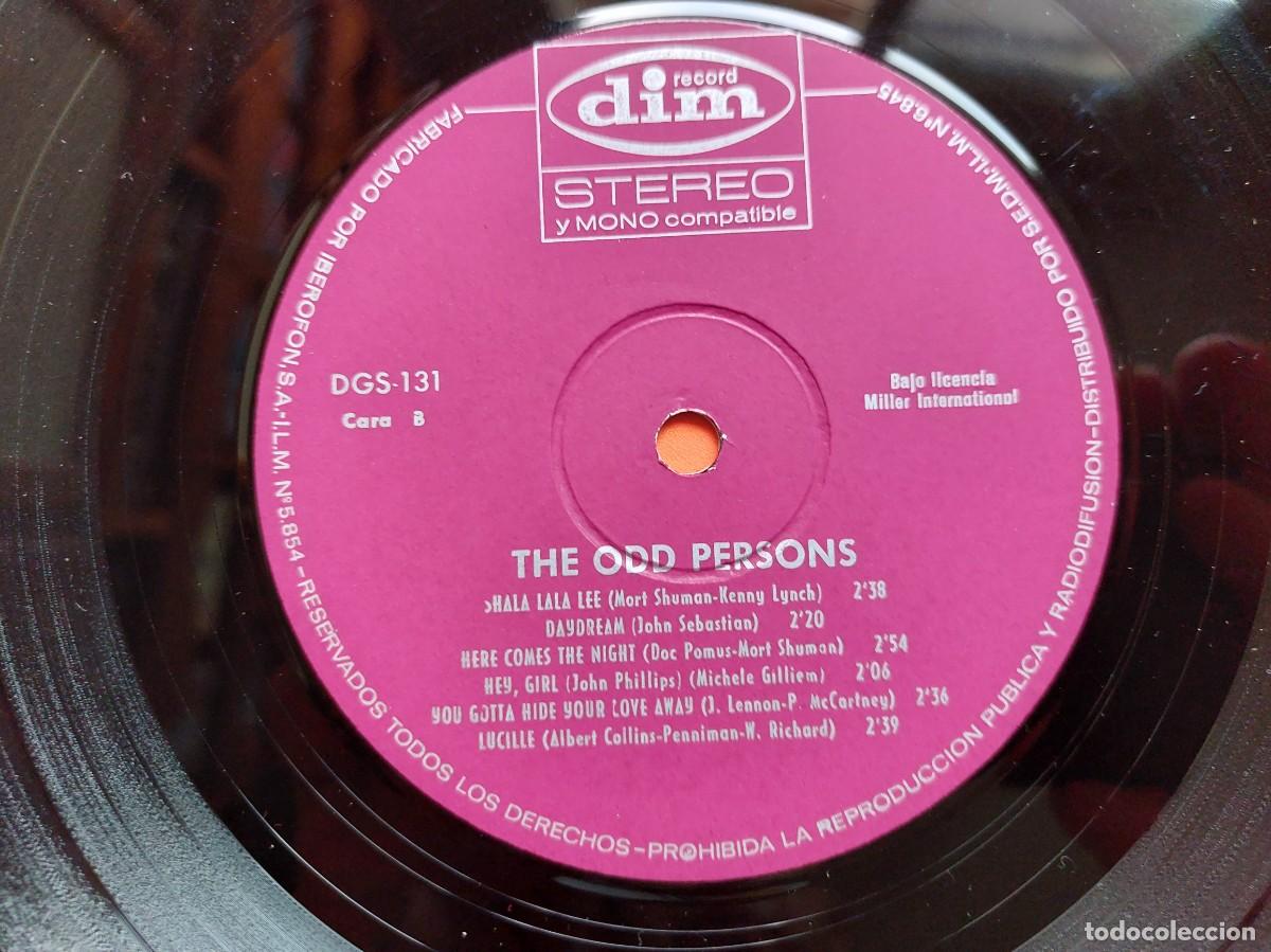 Discos de vinilo: THE ODD PERSONS - LP Spain 1&ordf; EDICI&Oacute;N - MINT * DIM 1968 - Foto 4