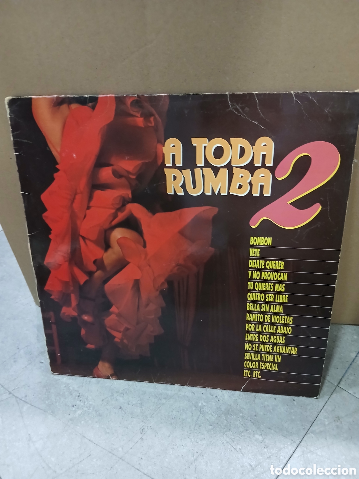 Discos de vinilo: LP. A toda rumba 2. Recopilatorio - Foto 1