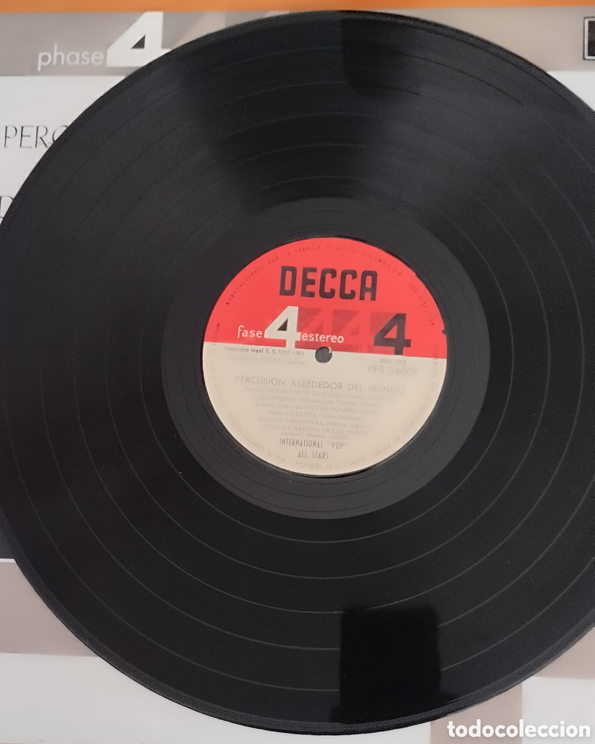Discos de vinilo: PERCUSI&Oacute;N ALREDEDOR DEL MUNDO - Foto 4