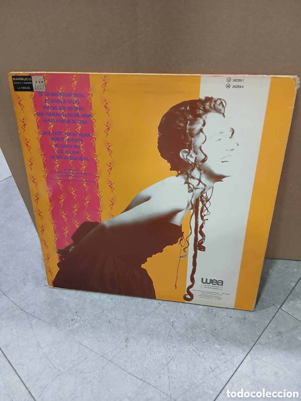 Discos de vinilo: Lp. Cris. Con encarte. - Foto 2