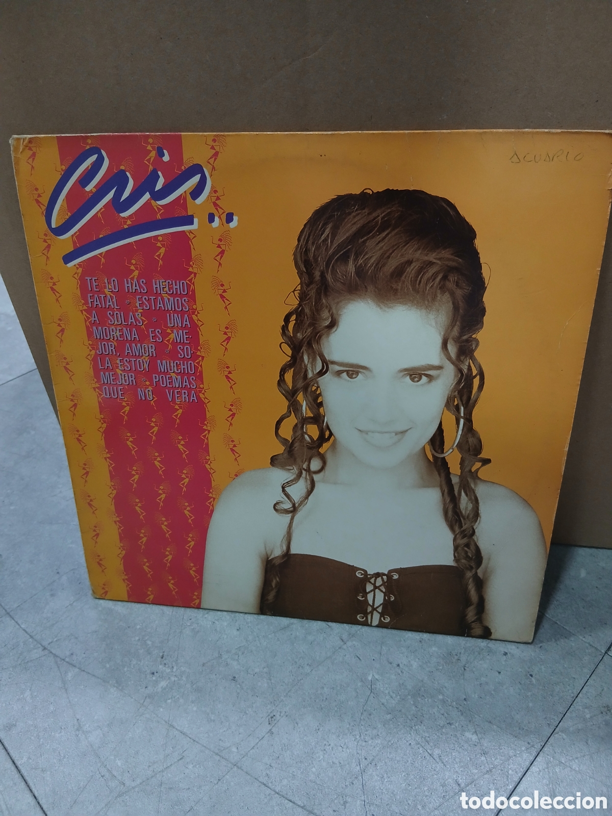 Discos de vinilo: Lp. Cris. Con encarte. - Foto 1