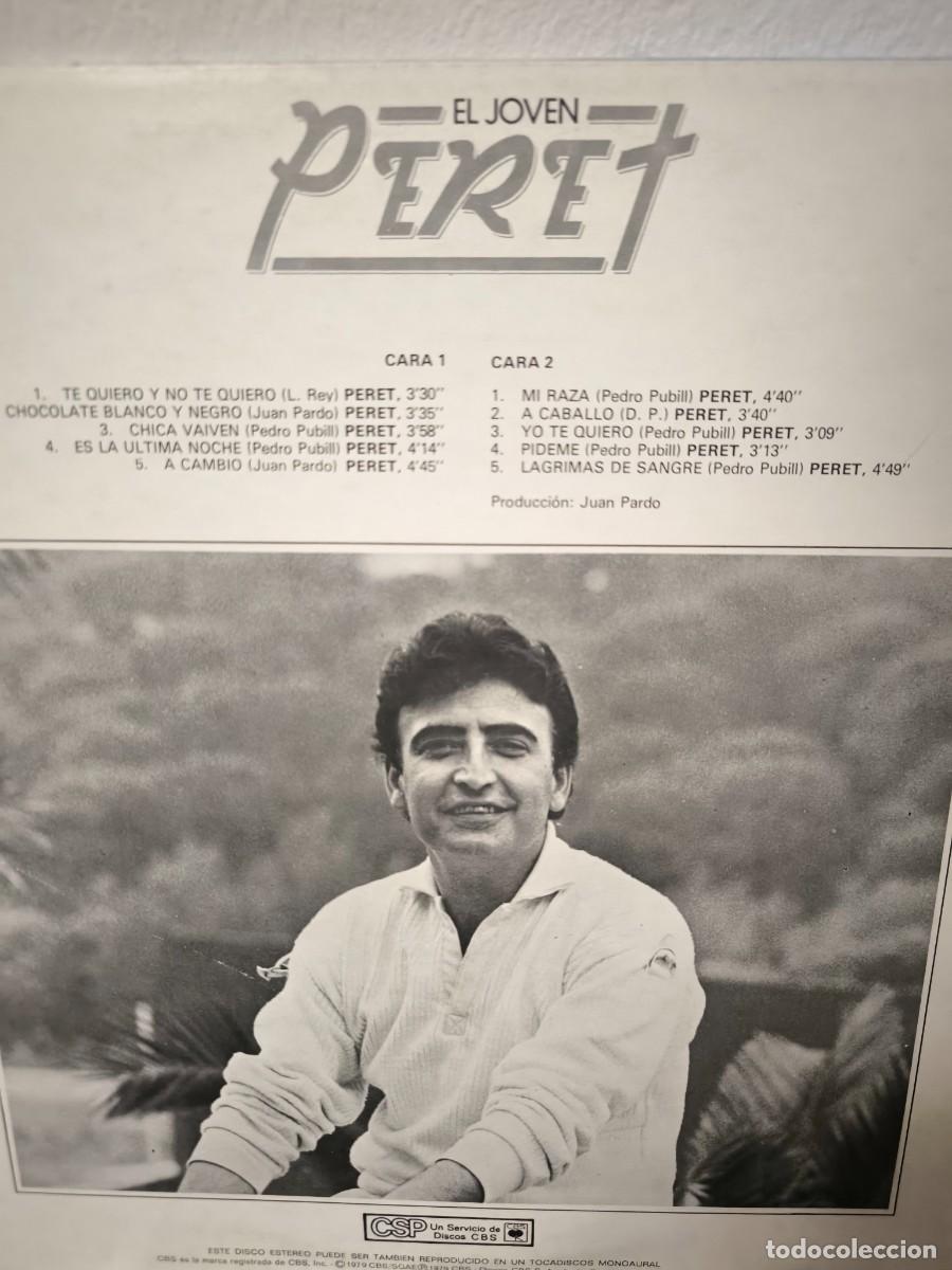 Discos de vinilo: Vinilo Peret El Joven - Foto 2