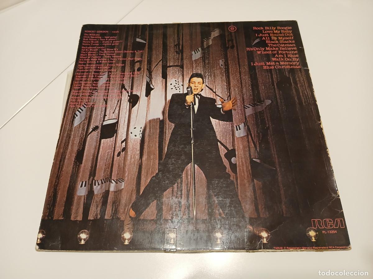 Discos de vinilo: ROBERT GORDON -ROCK BILLY BOOGIE- (1979) LP DISCO VINILO - Foto 7
