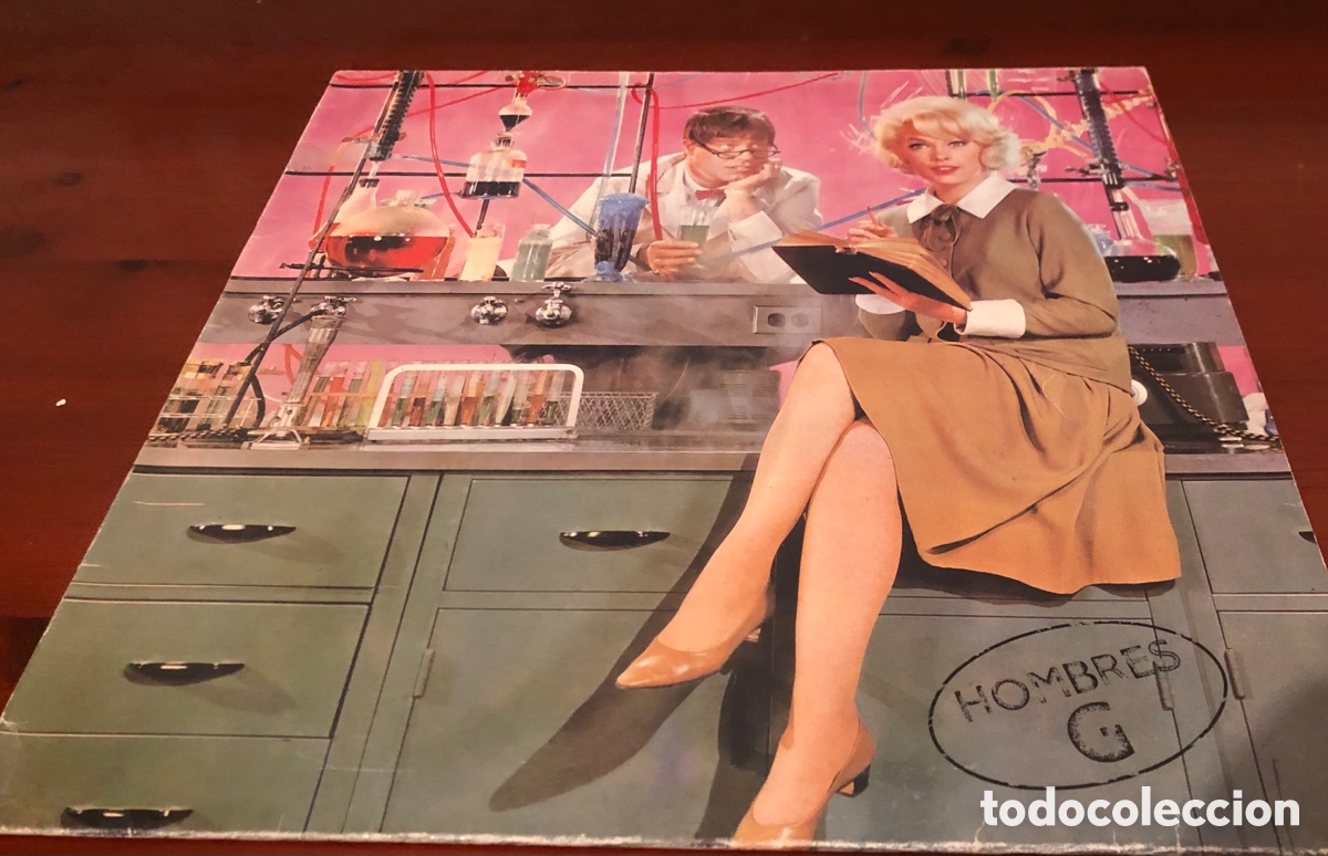 Discos de vinilo: 3 discos vinilo de Hombres G - Foto 2