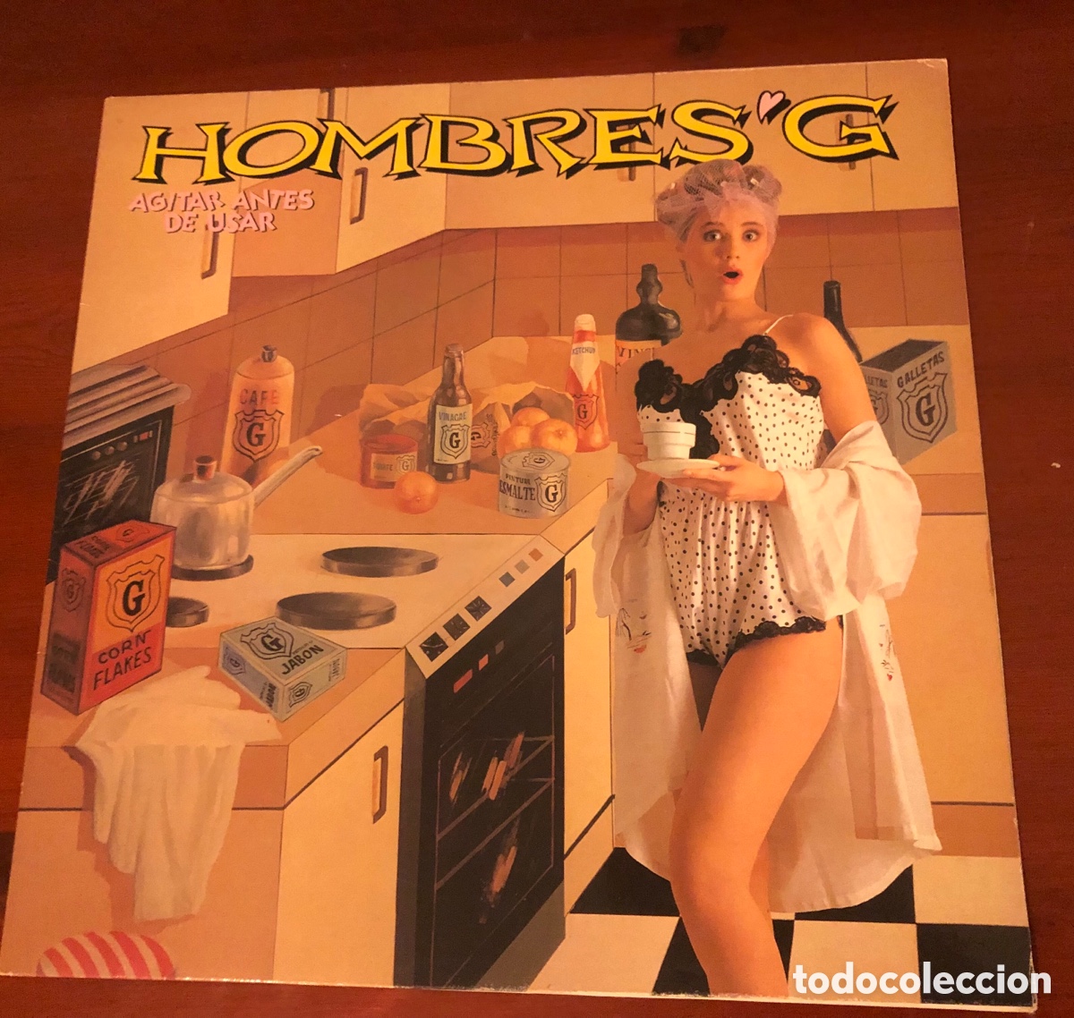 Discos de vinilo: 3 discos vinilo de Hombres G - Foto 5