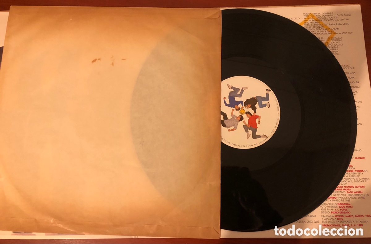 Discos de vinilo: 3 discos vinilo de Hombres G - Foto 7