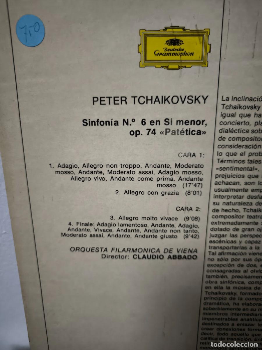 Discos de vinilo: Vinilos Sinfon&iacute;a Tchaikovsky (3 LPs) - Foto 3