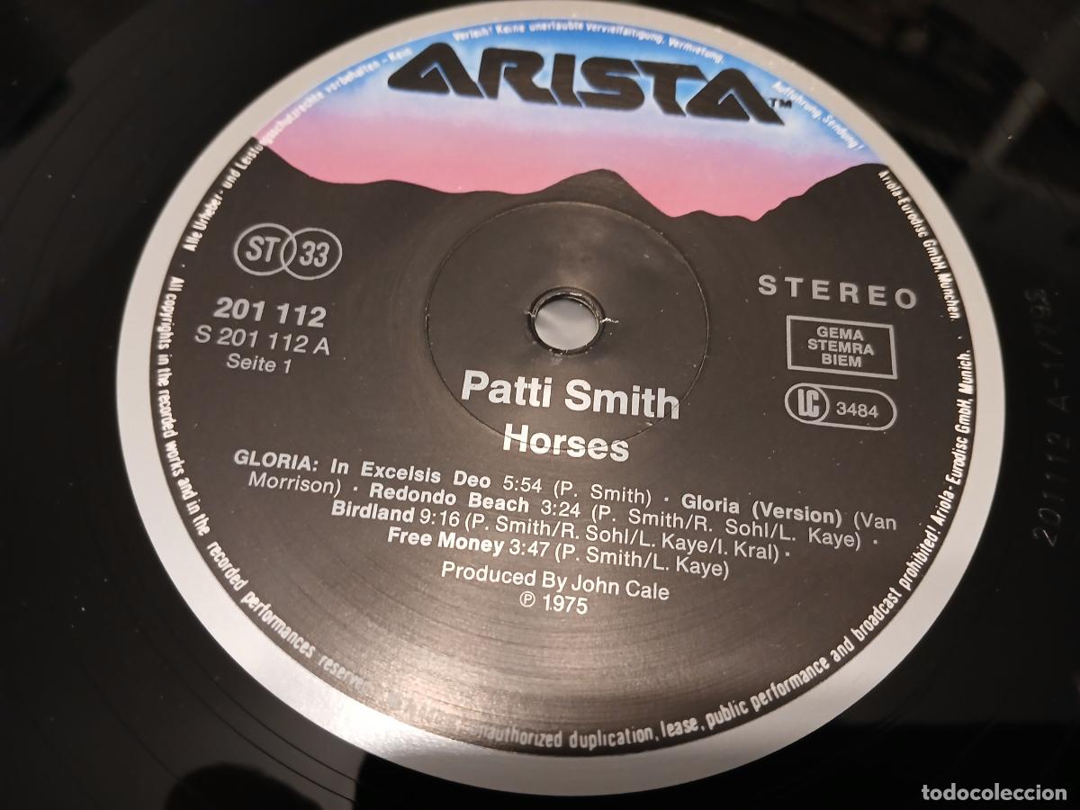 Discos de vinilo: PATTI SMITH -HORSES- LP DISCO VINILO - Foto 3