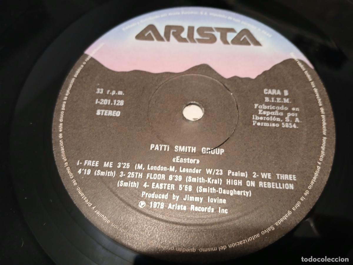 Discos de vinilo: PATTI SMITH GROUP -EASTER- (1984) LP DISCO VINILO - Foto 2