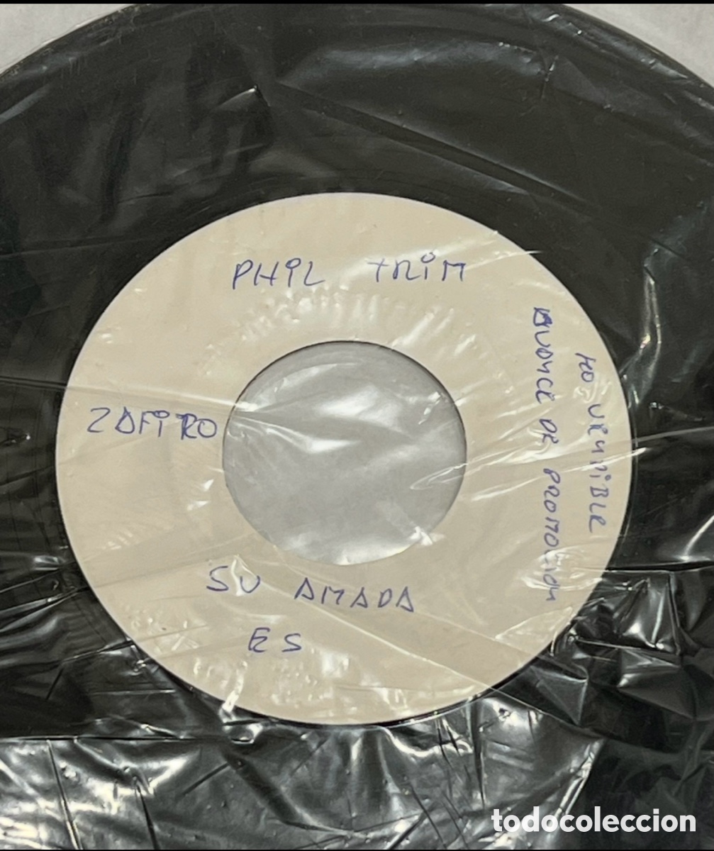 Discos de vinilo: Disco Vinilo Single. Phil Trim. &ldquo;Su amada&rdquo;. 1976. - Foto 2