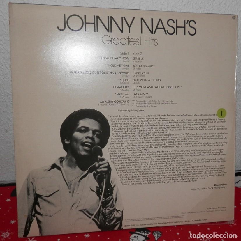 Discos de vinilo: DISCO LP VINILO DE JOHNY NASHS - Foto 2