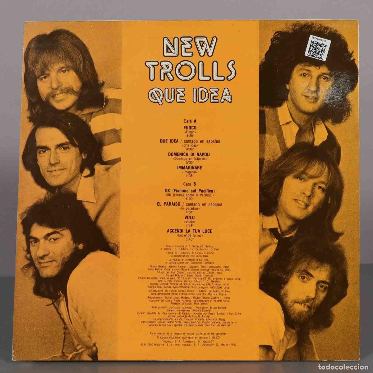 Discos de vinilo: LP. New Trolls &ndash; Que Idea - Foto 2