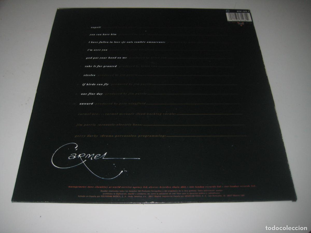 Discos de vinilo: Carmel - Set me free LP - Foto 2