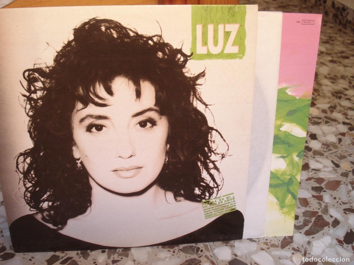 Discos de vinilo: LP Luz Casal A contraluz - Foto 2