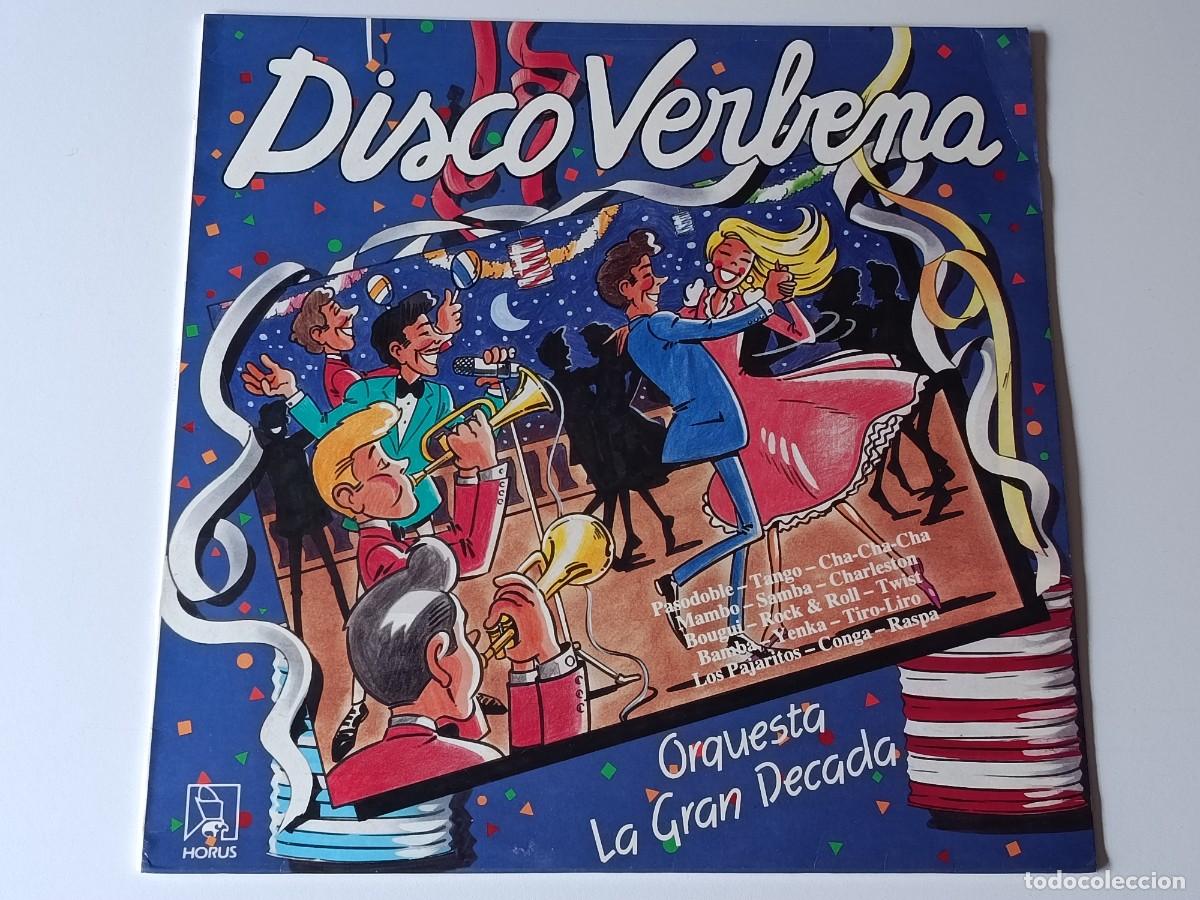 Discos de vinilo: DISCO LP DISCO VERBENA ORQUESTA LA GRAN DECADA - Foto 2