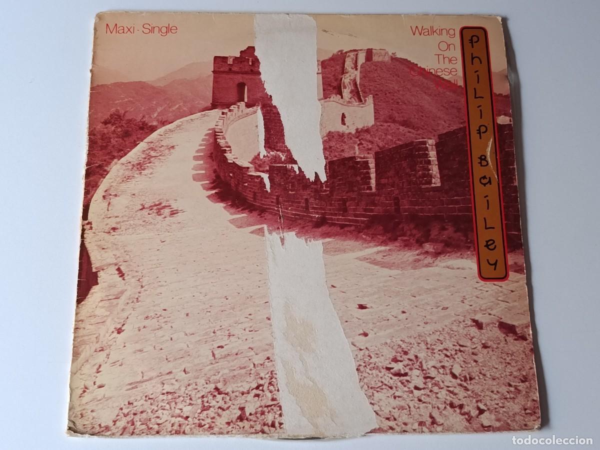 Discos de vinilo: DISCO LP WALKING CHINESSE WELL PHILIPBAILEY - Foto 1