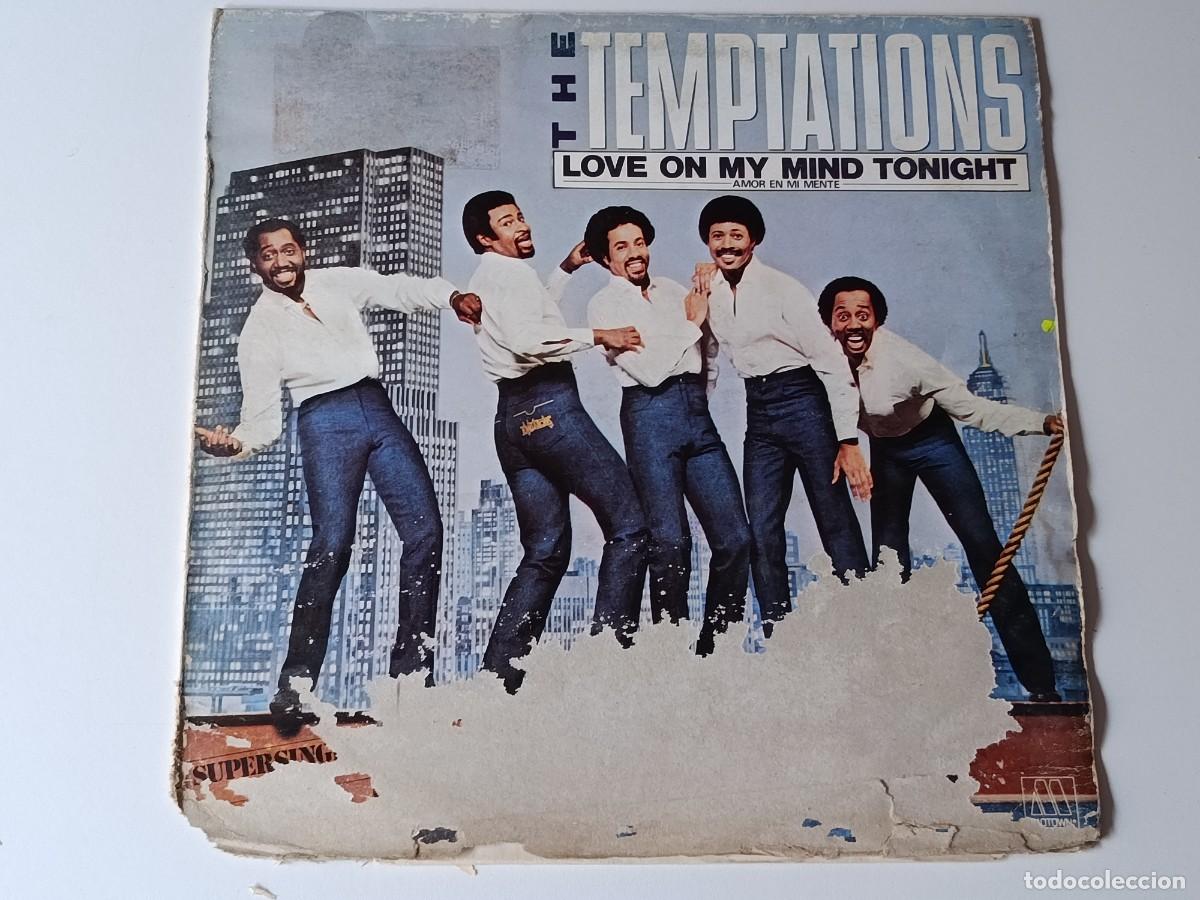 Discos de vinilo: DISCO LP THE TEMPTATIONS LOVE ON MY MIND TONIGHT - Foto 1