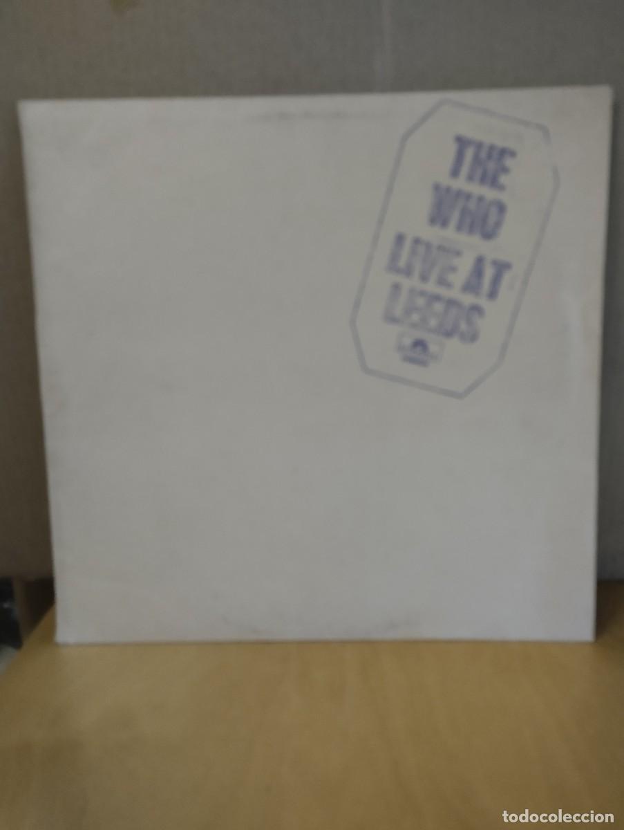 Discos de vinilo: THE WHO----- LIVE AT LEEDS - INSERTS - Foto 1