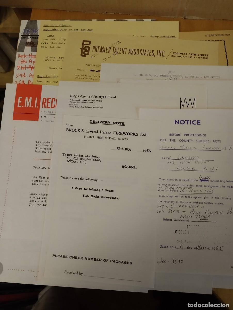 Discos de vinilo: THE WHO----- LIVE AT LEEDS - INSERTS - Foto 3