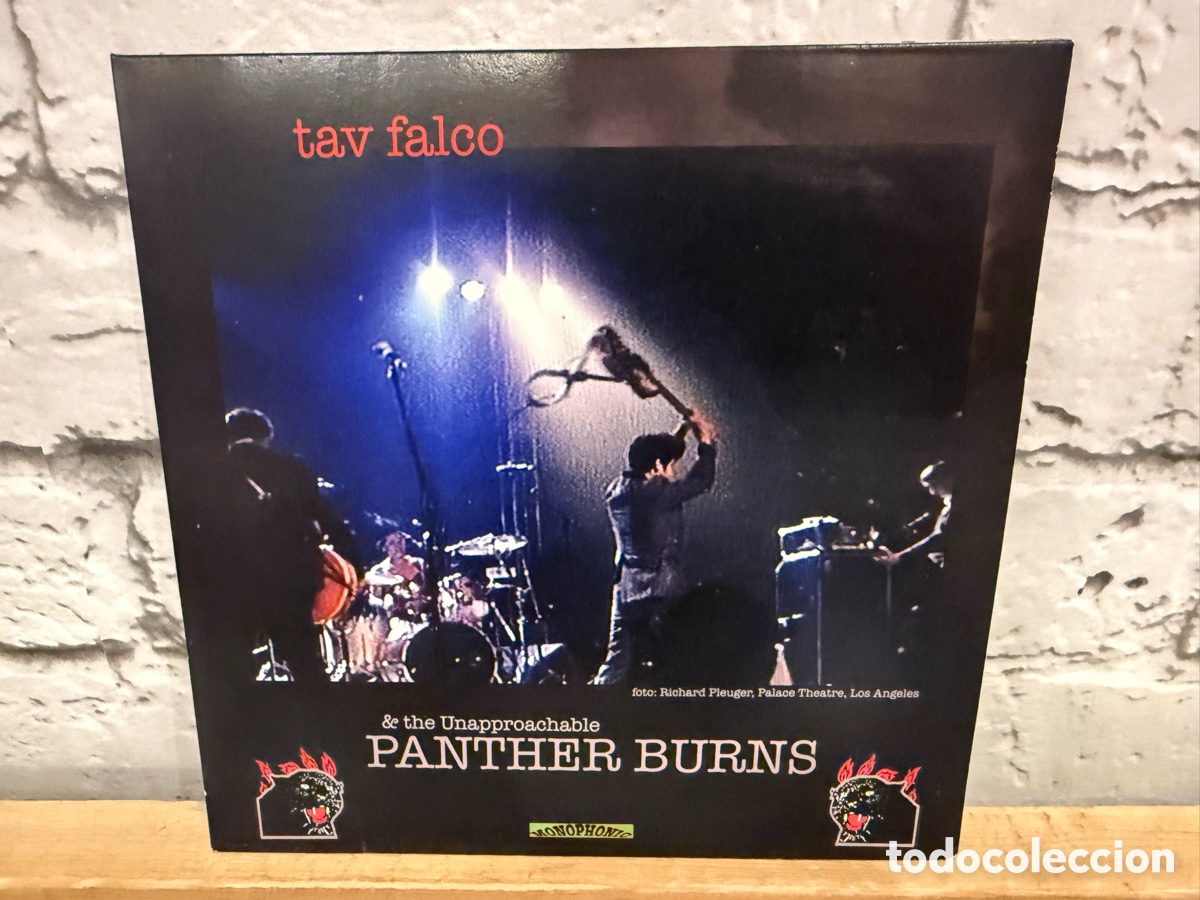 Discos de vinilo: tav falco - panther burns. Single vinilo - Foto 1
