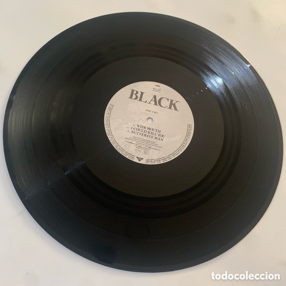Discos de vinilo: lp black edicion europea de 1987 - Foto 3