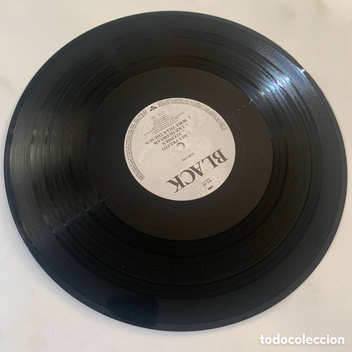 Discos de vinilo: lp black edicion europea de 1987 - Foto 4