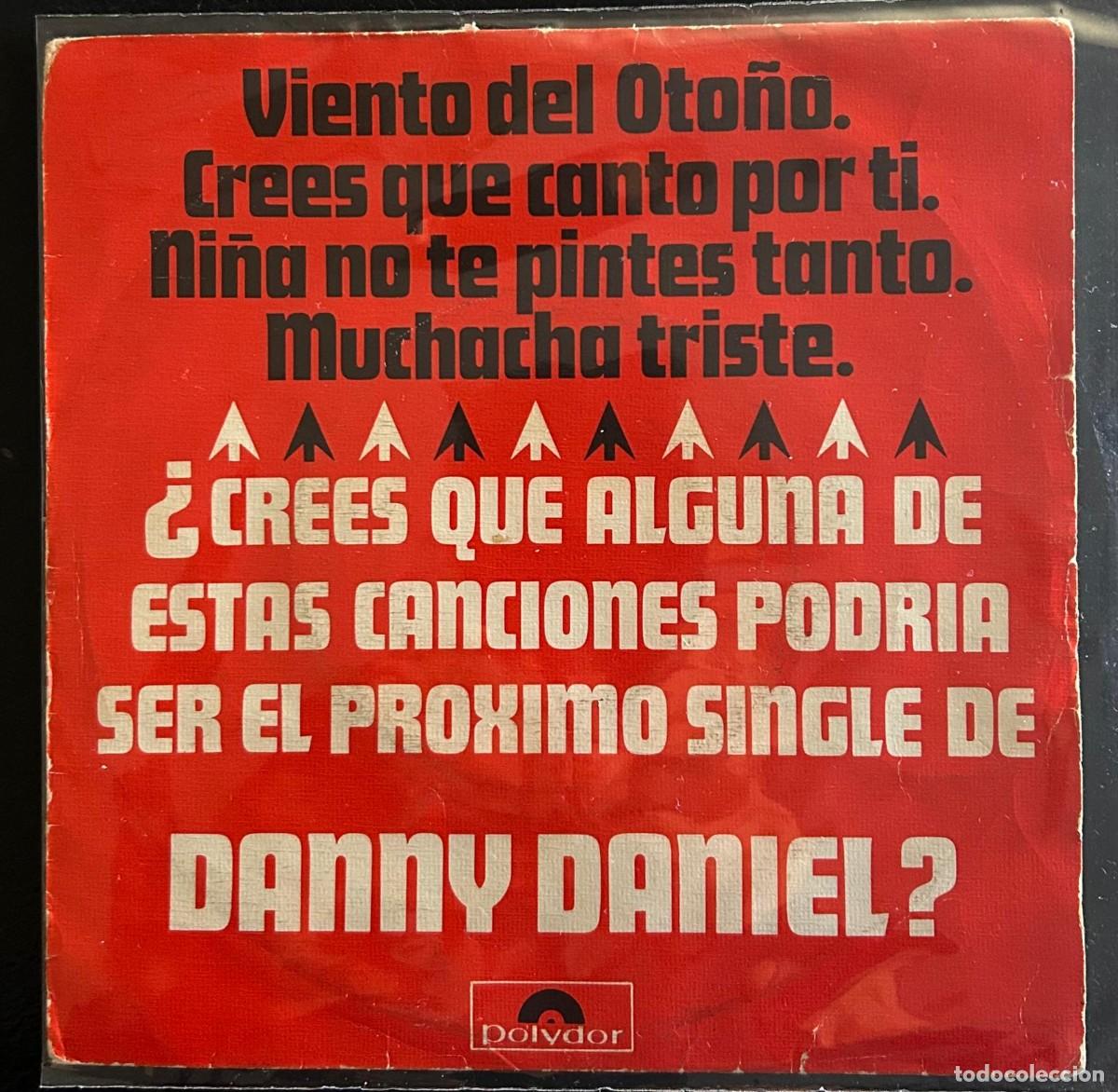 Discos de vinilo: DANNY DANIEL - SINGLE PROMOCIONAL - Foto 1