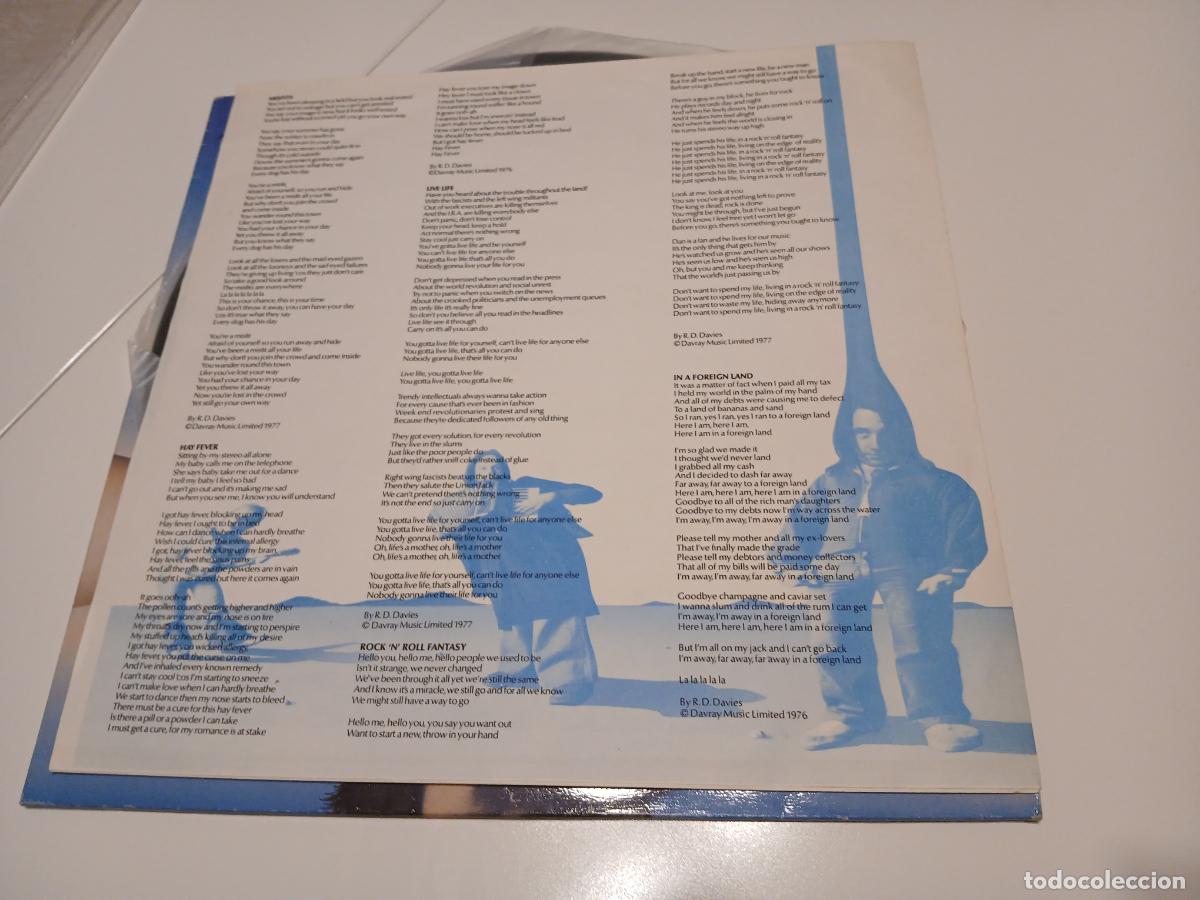 Discos de vinilo: THE KINKS -MISFITS = MARGINADOS- LP DISCO VINILO - Foto 5