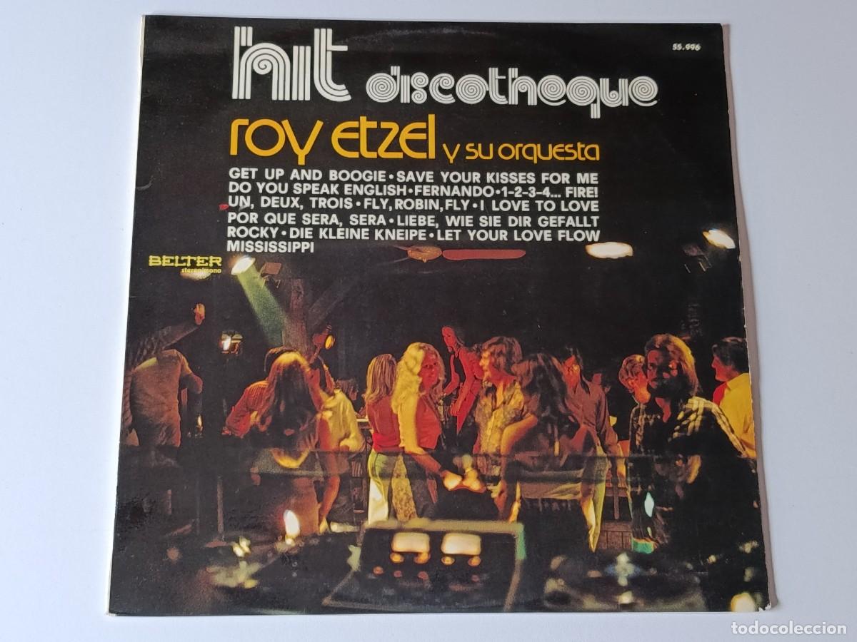 Discos de vinilo: DISCO LP ROY ETZEL Y SU ORQUESTA HITS DISCOTHEQUE - Foto 1