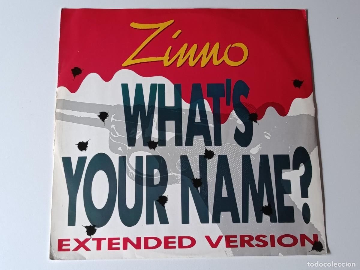 Discos de vinilo: DISCO LP ZIMMO WHAT&acute;S YOUR NAME - Foto 1