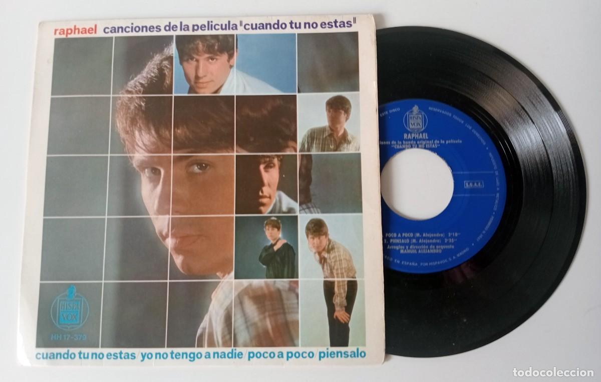 Discos de vinilo: LOTE DE 6 SINGLES EN VINILO DE RAPHAEL - Foto 6