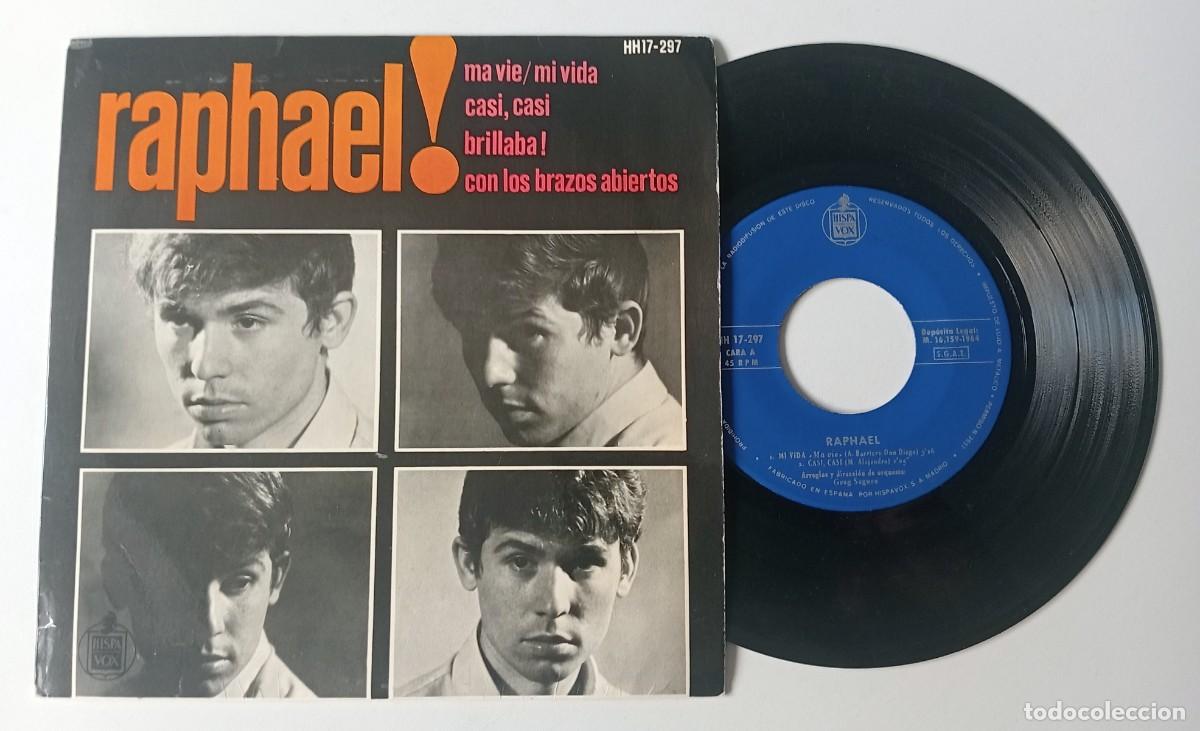 Discos de vinilo: LOTE DE 6 SINGLES EN VINILO DE RAPHAEL - Foto 8