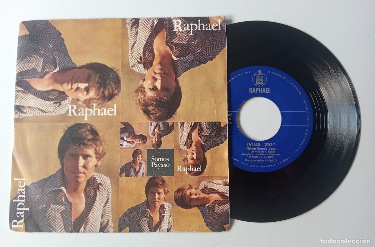 Discos de vinilo: LOTE DE 6 SINGLES EN VINILO DE RAPHAEL - Foto 10