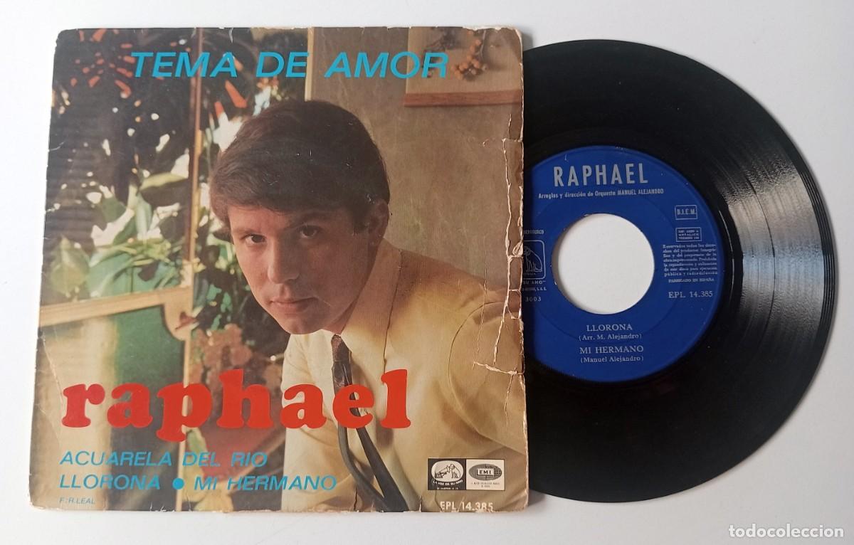 Discos de vinilo: LOTE DE 6 SINGLES EN VINILO DE RAPHAEL - Foto 12