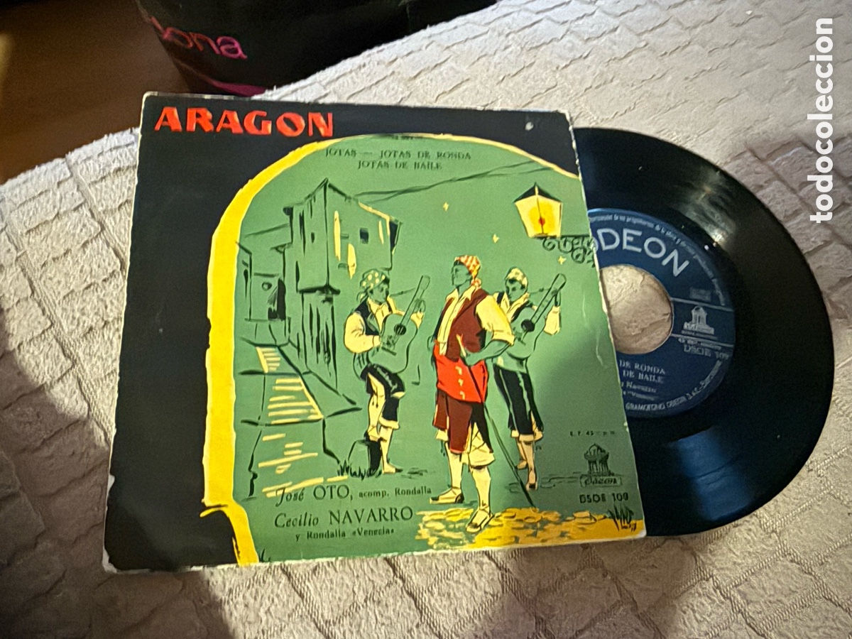 Discos de vinilo: ARAG&Oacute;N. JOS&Eacute; OTO. ODEON - Foto 1