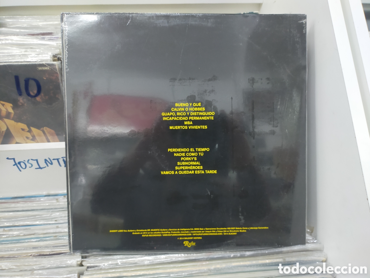 Discos de vinilo: Waldorf histeria lp 2014 precintado /2 - Foto 2